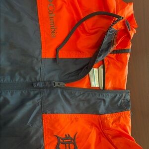 Columbia Detroit Tigers Orange and Black Jacket